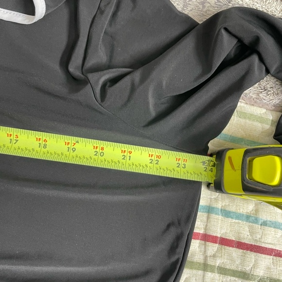 😍Black V-Neck Long Sleeve Dress plus size - Picture 3 of 5